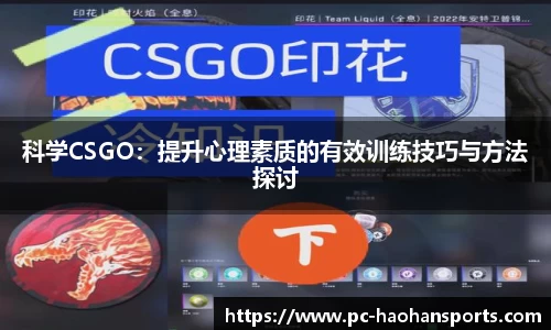 科学CSGO：提升心理素质的有效训练技巧与方法探讨